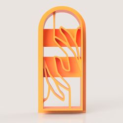 hands polymer clay cutter