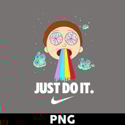morty nike png, morty swoosh png, nike logo png, rick and morty png digital file - digital file