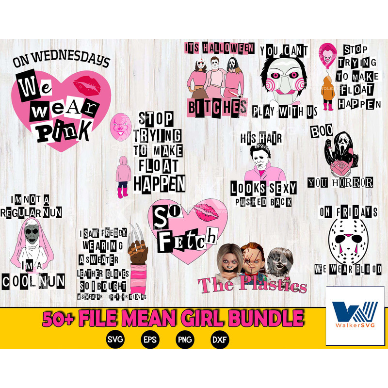 Mean Girls svg,50+ file bundle mean girls.jpg