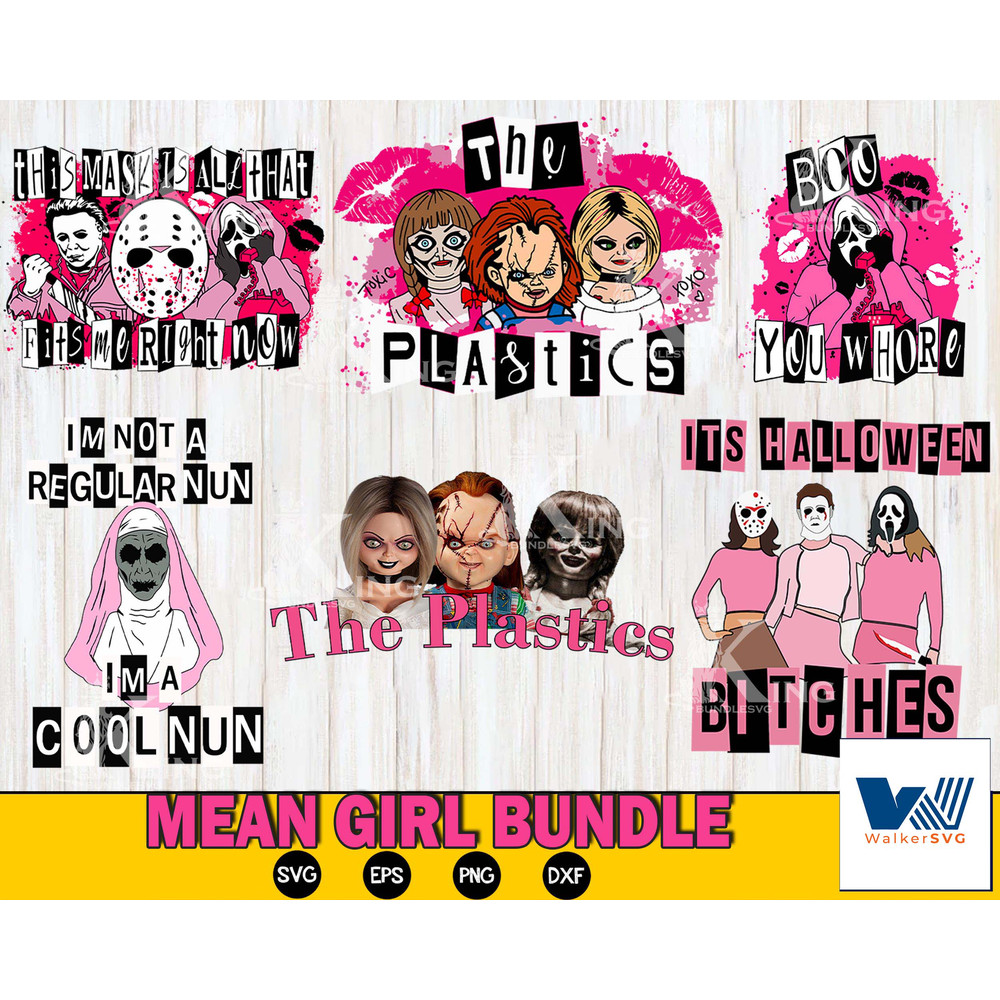 Mean Girls svg, Halloween Svg , Scary .jpg