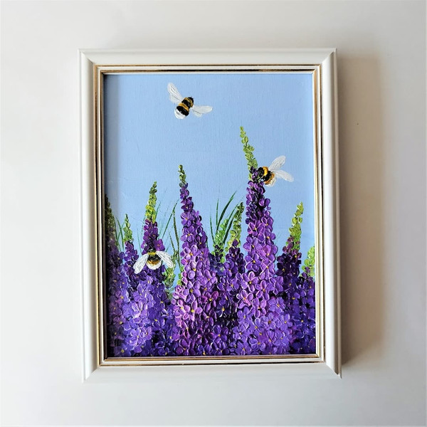 Bumblebees-and-wildflowers-acrylic-painting-on-canvas-board-insect-artwork.jpg