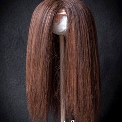 Natural color brown alpaca Blythe reroot hair for TBL/RBL