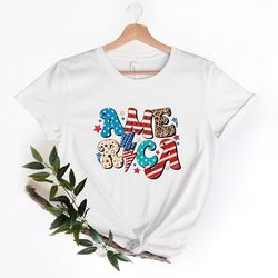 retro 4th of july t-shirt , 4th of july sublimation design, retro smiley face t-shirt , america lightning bolt t-shirt,