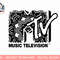 Mademark x MTV - The official MTV Logo with a mandala black and white style T-Shirt copy.jpg