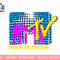 Mademark x MTV - The official MTV Logo with disco sphere and funky dancers T-Shirt copy.jpg
