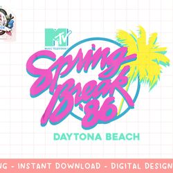 mtv - spring break 86 png, digital download, instant download,mtv, mtv logo, mtv png