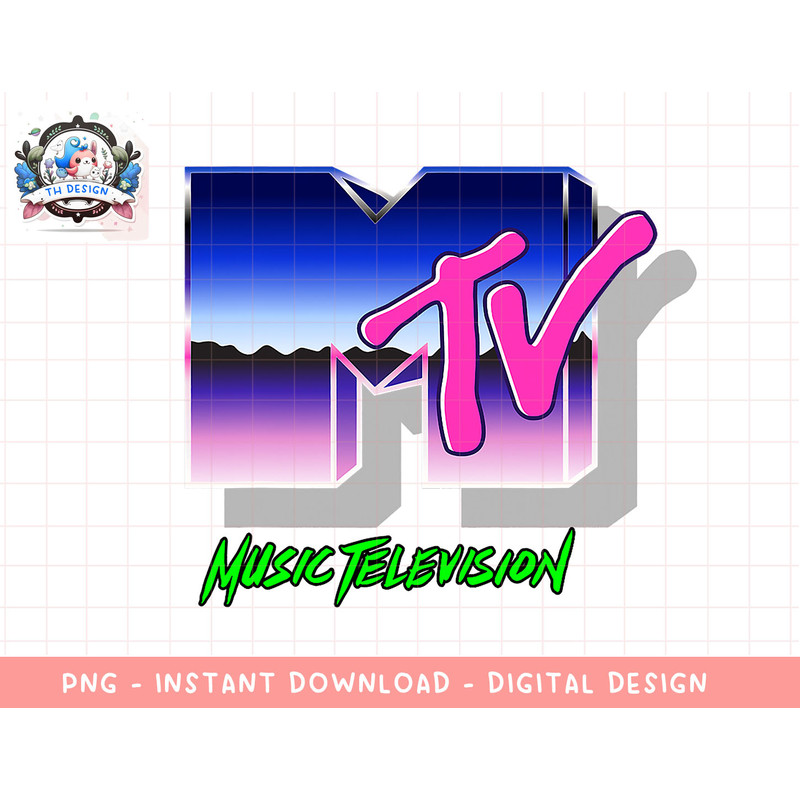 MTV 80s Style 3D Logo T- Shirts T-Shirt copy.jpg