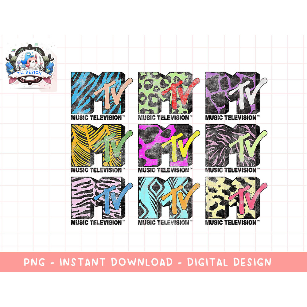 MTV 9 Logos of the Nineties Premium T-Shirt copy.jpg
