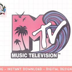 mtv beach wave retro logo png, digital download, instant download,mtv, mtv logo, mtv png