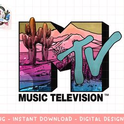 mtv logo evening desert landscape png, digital download, instant download,mtv, mtv logo, mtv png