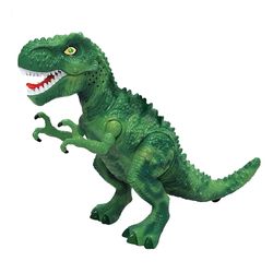 Walking T-Rex Dinosaur Sound Light Battery Operated Toy for Kids - Set of 1