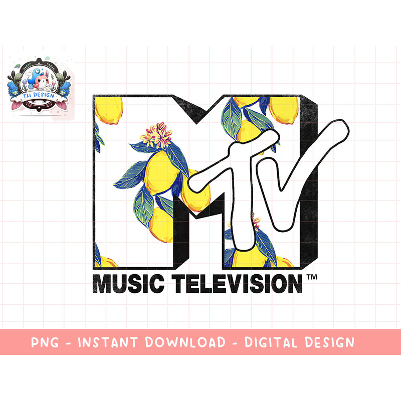 MTV Logo Lemon Style Premium T-Shirt copy.jpg