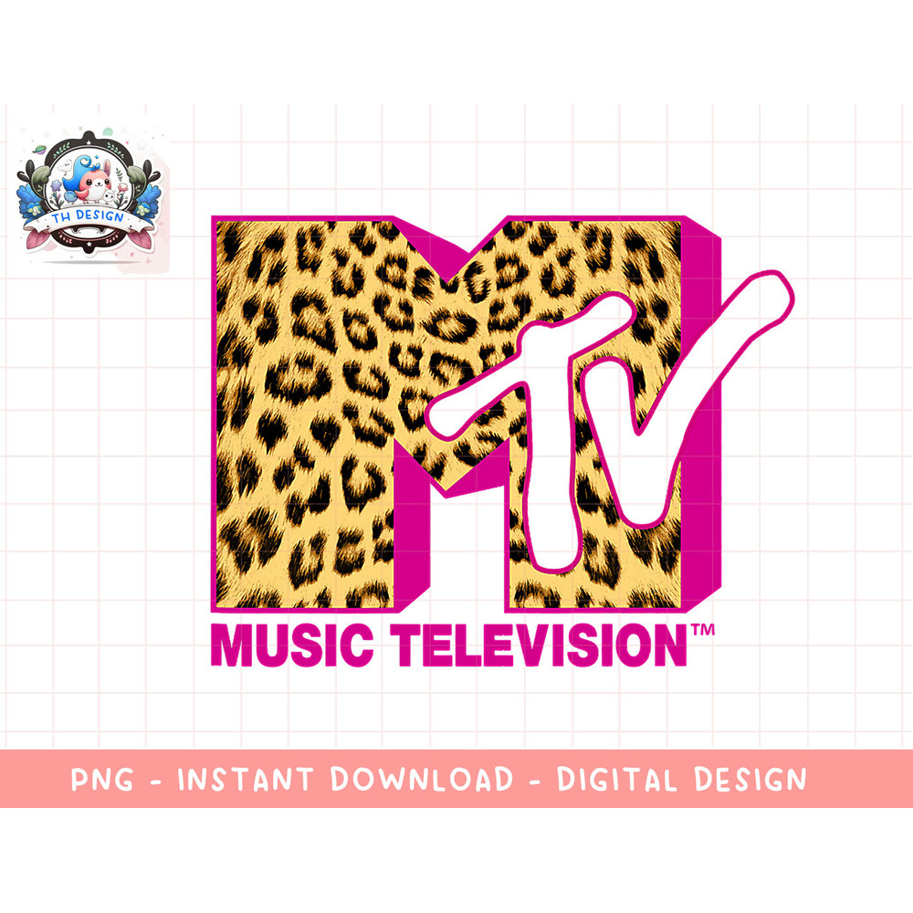 MTV Logo Leopard Print Graphic T-Shirt copy.jpg