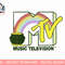 MTV Music Television St. Patrick's Day Pot Of Gold Logo Premium T-Shirt copy.jpg