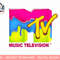 MTV Neon Paint Drip Retro Logo T-Shirt copy.jpg