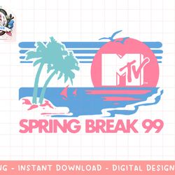 mtv pastel colors beach spring break logo png, digital download, instant download,mtv, mtv logo, mtv png