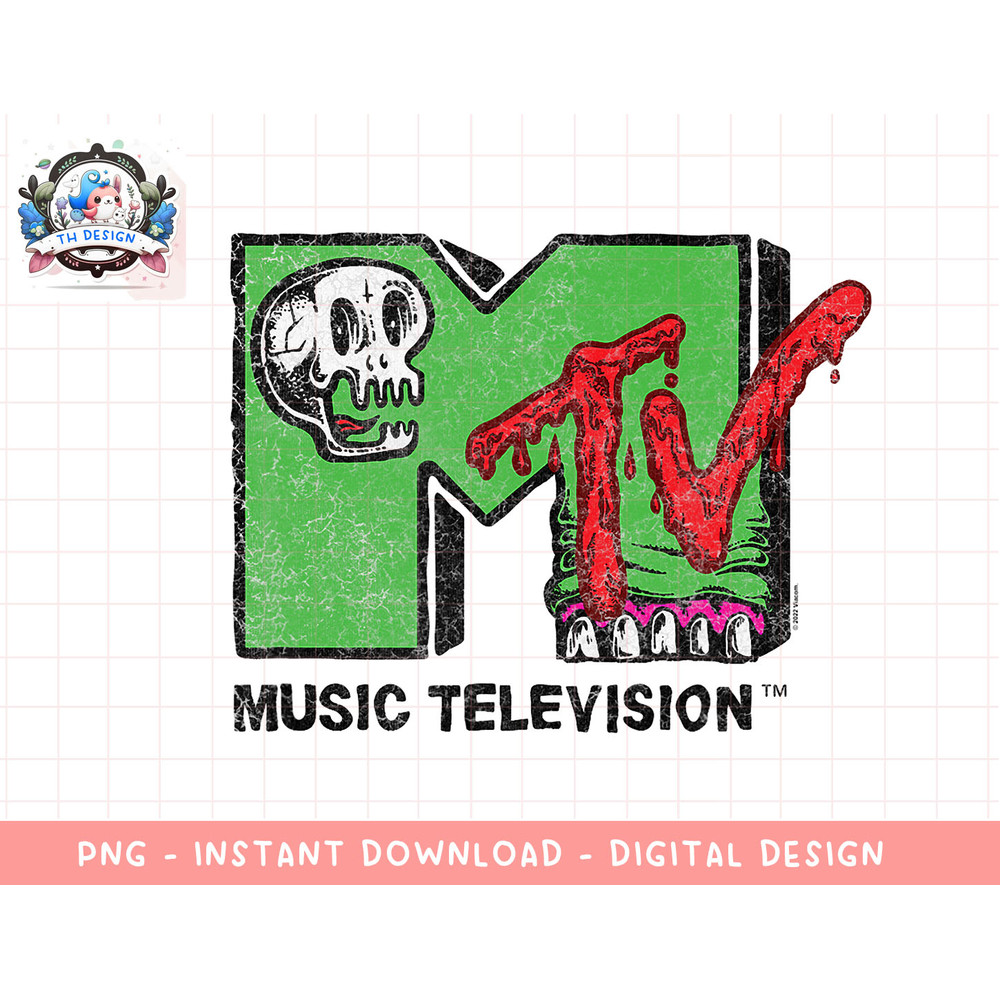 MTV Skull and Monster Teeth T-Shirt copy.jpg