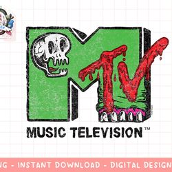 mtv skull and monster teeth png, digital download, instant download,mtv, mtv logo, mtv png