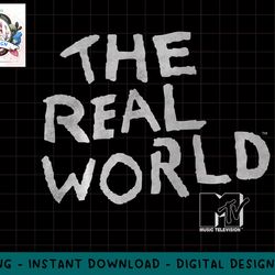 mtv the real world gray title  png, digital download, instant download,mtv, mtv logo, mtv png