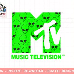 womens mtv logo classic alien neon  png, digital download, instant download,mtv, mtv logo, mtv png