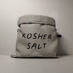 Chalk bag Kosher salt  for climber