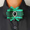 green_bow_tie_pin