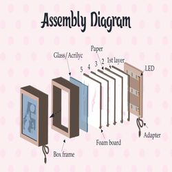 halloween decor shadow box svg template, haunted castle papercut lightbox cricut svg, 3d layered paper cut light box dxf