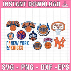 11 files nba logo new york knicks national basketball, basketball svg,nba svg, nba svg, basketball clipart, svg for cric