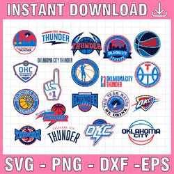 20 files nba oklahoma city thunder, oklahoma svg, basketball bundle svg,nba svg, nba svg, basketball clipart, svg for cr