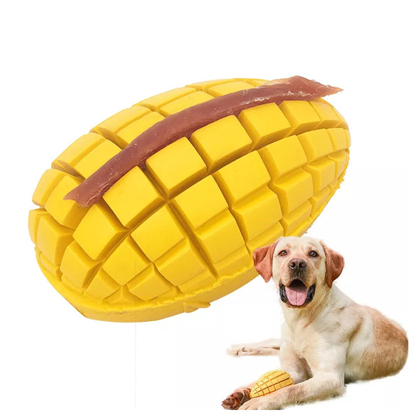 Mango Shape Dental Care Tough Dog Chew Toys (3).jpg