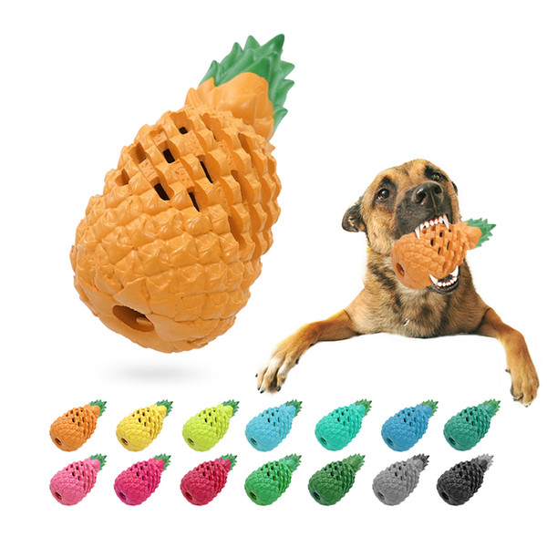 Pineapple Shape Teeth Cleaning Dog Treat Toys (4).jpg