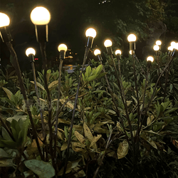 Solar-Powered Firefly Garden Light