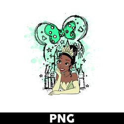 Tiana Png, Princess and the Frog Png, Minnie Png, Disney Princesses Png, Mickey Png, Disney Png - Digital File