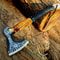 Handmade Steel Tomahawk Axe Throwing Viking Hunting Axe.jpeg