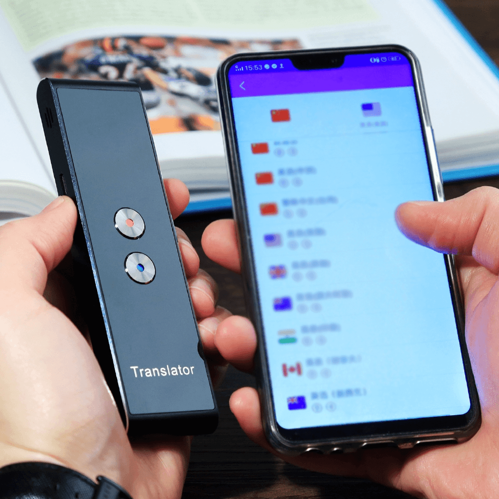 Handheld & Portable Multi-Language Portable Smart Voice Translator 2