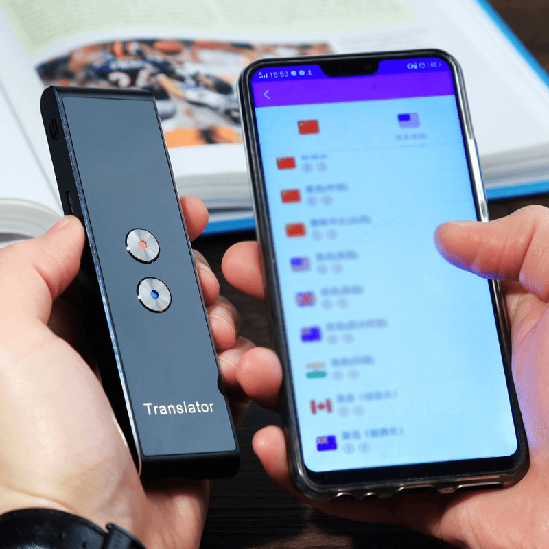 Handheld & Portable Multi-Language Portable Smart Voice Translator 2