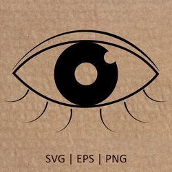 Eye SVG | Eye PNG | Cricut Svg File Digital Download | 036