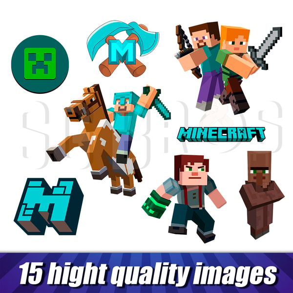 Minecraft svg png cricut images, Minecraft characters cut - Inspire Uplift