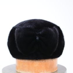 Fur Warm Beret., Warm Fur beret, Winter Mink Berets, Real Fur Beret, Mink Hats, Fur Beret, Winter Berets, Women Berets