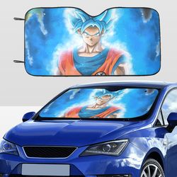 goku car sunshade