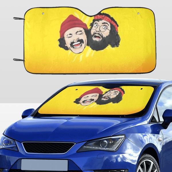 Cheech and chong outlet windshield sun shade