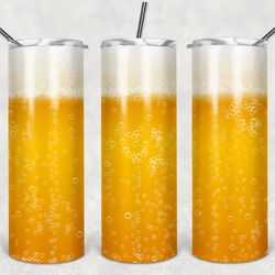 beer texture tumbler wrap design - jpeg & png - sublimation printing - alcohol label - 20oz tumbler