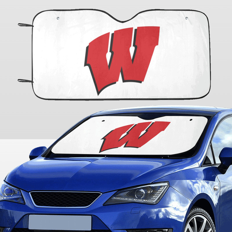 Wisconsin Badgers Car SunShade.png
