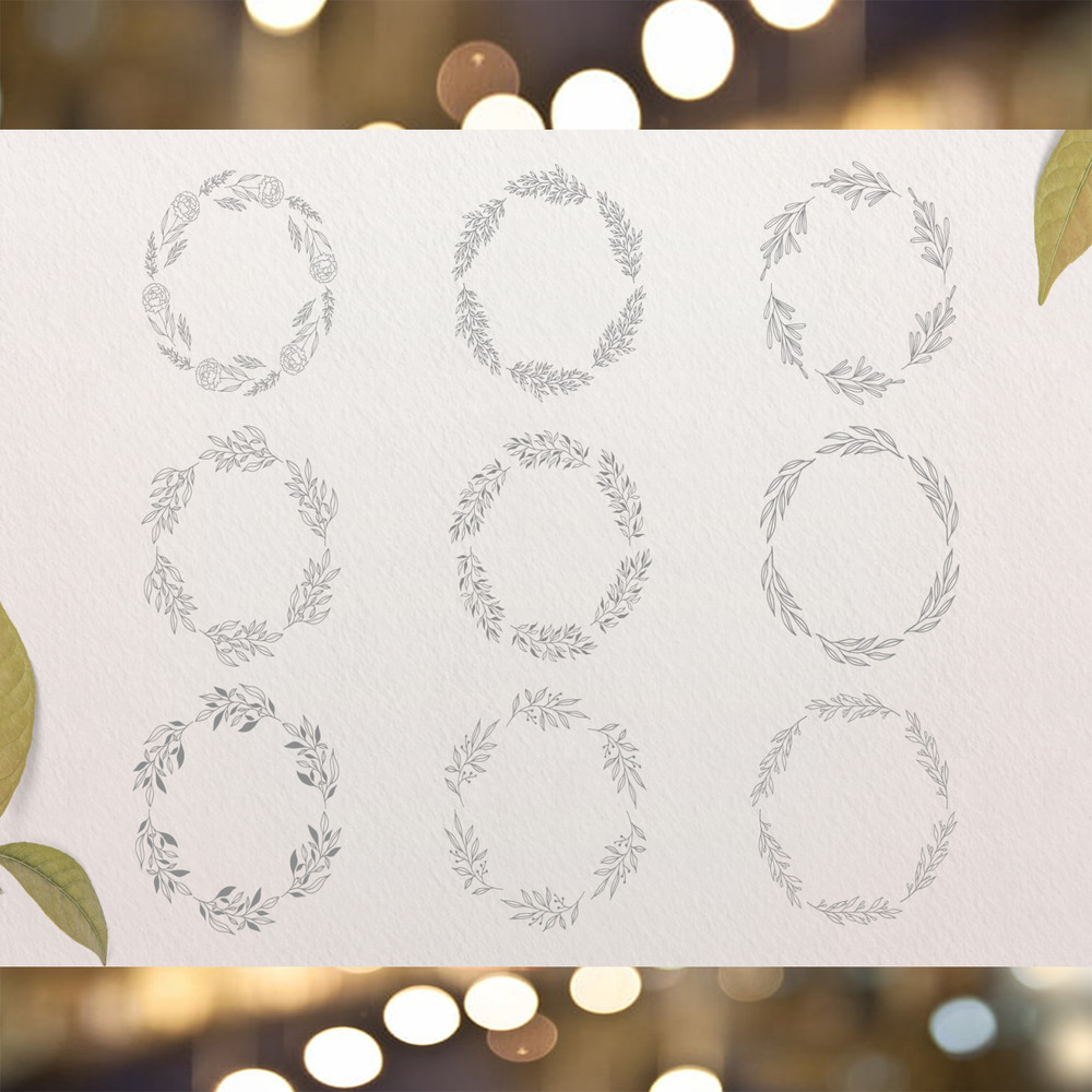 27 Hand Drawn Floral Wreath Collection_ 1.jpg