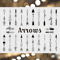 45 Hand Drawn Tribal Arrows and Boho Frames._ 0.jpg