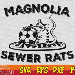 magnolia sewer rats svg, eps, png, dxf, digital download