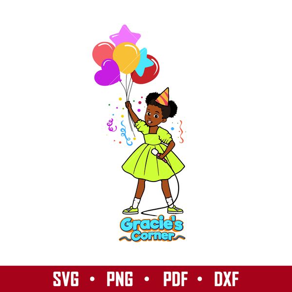 Gracie's Corner Birthday Svg, Gracie's Corner Party Svg, Gra - Inspire