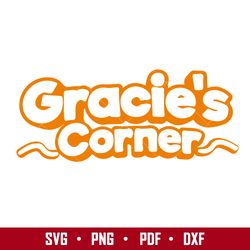 gracie's corner logo svg, logo gracie's corner clipart, gracie's corner svg, png pdf dxf digital file