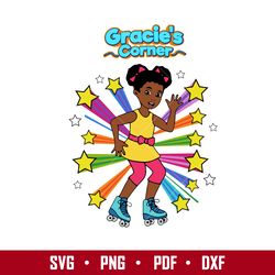 gracie's girl birthday svg, gracie's corner party svg, gracie's corner birthday svg, gracie's corner svg digital file