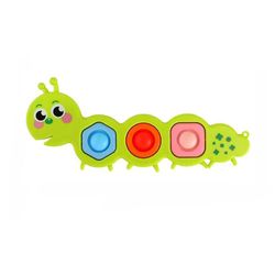 caterpillar flipping pop it fidget toys for kids- set of 2pcs